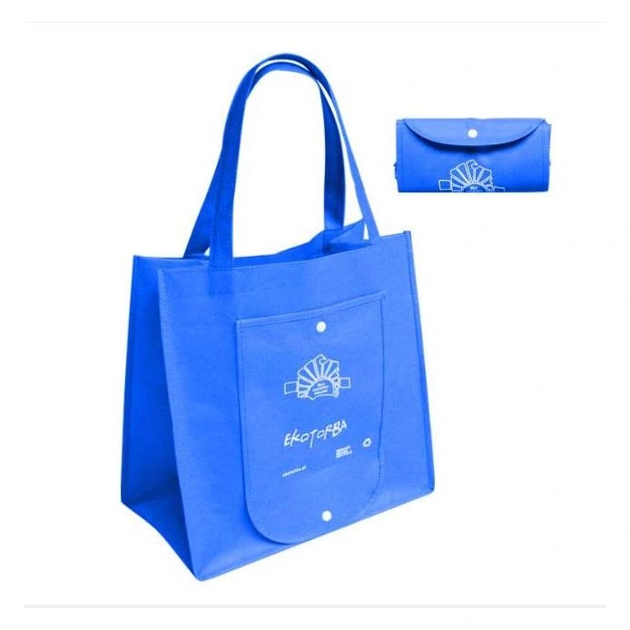 Cheapest Biodegradable Printed Non Woven Laminated Shopping Tote Bag with Flower and Stripe for Clothes