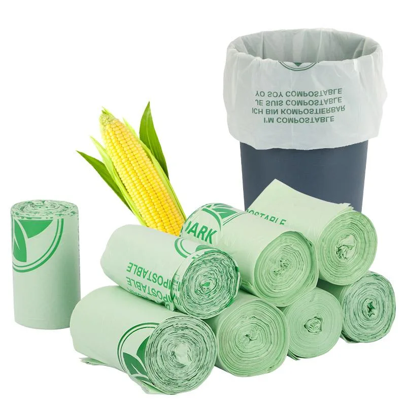 Custom Trash Bag Heavy Duty Biodegradable Garbage Bag Rubbish Packaging Bag Factory Price